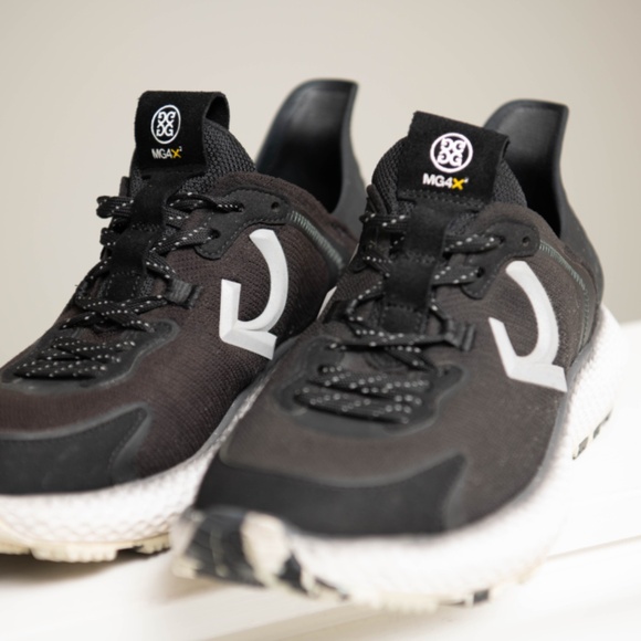 G FORE MG4X2 Spikeless Golf Shoe Cross Trainer Size 10 Men's Black Onyx - Picture 2 of 8